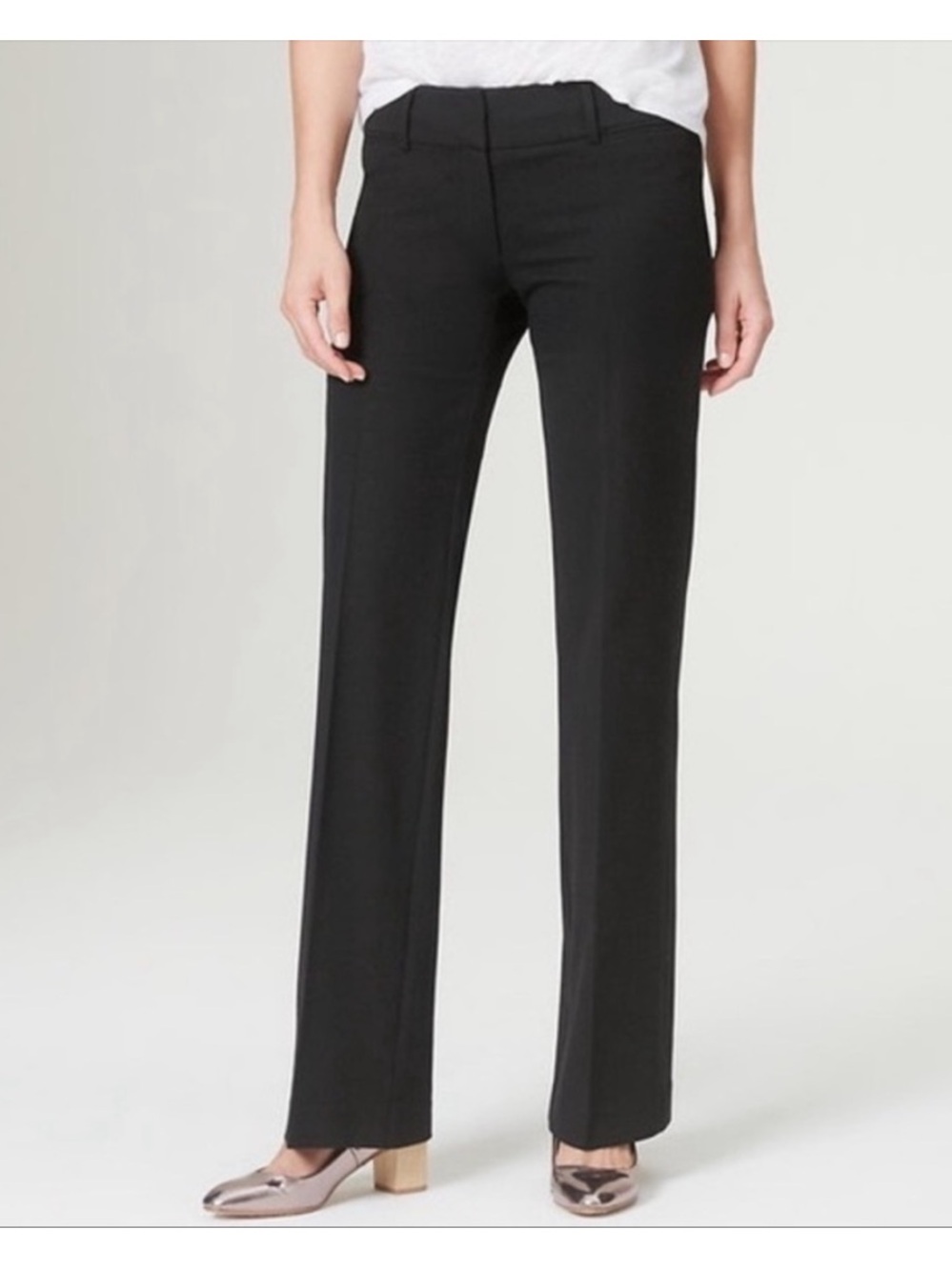 Wool blend! LOFT Black Marisa Pant Size 4